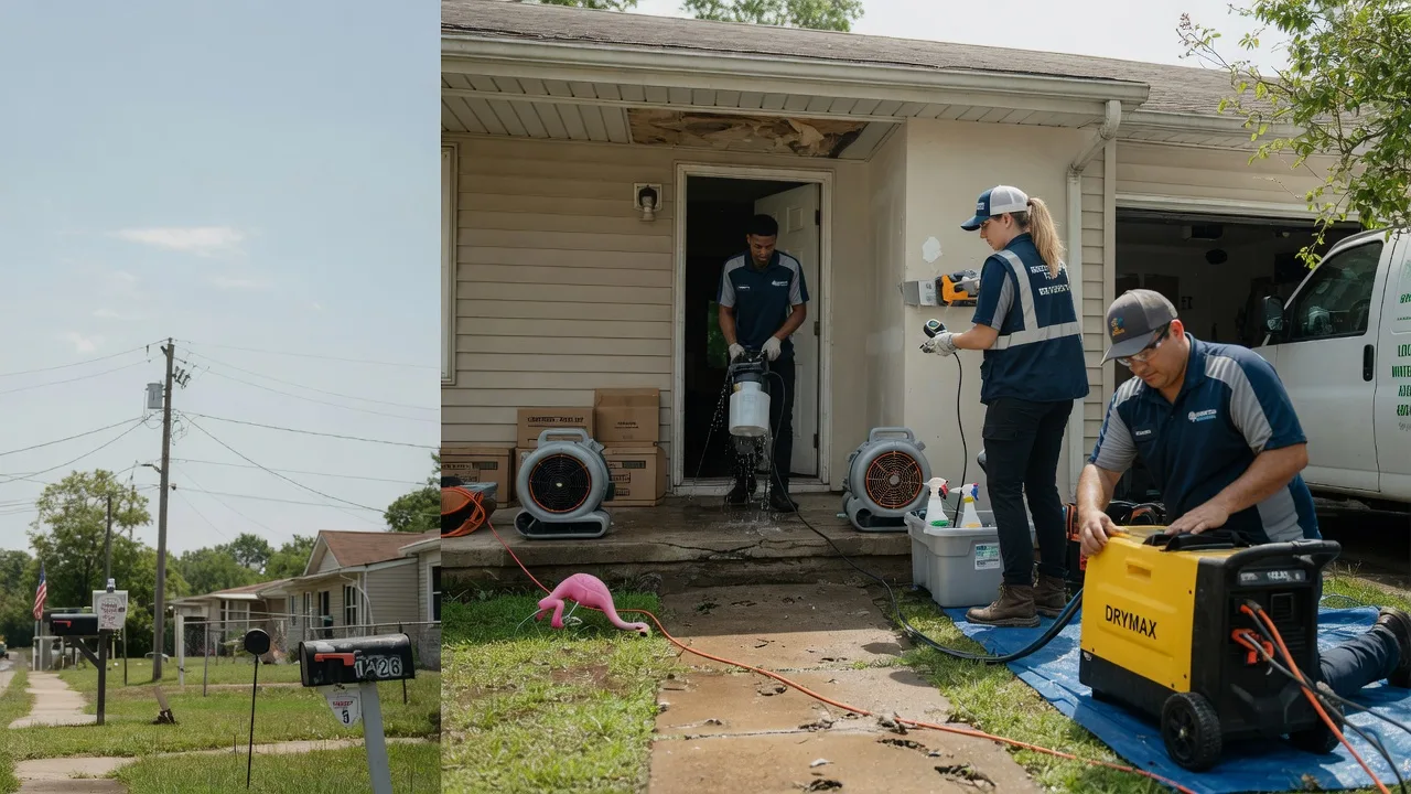 Storm Damage Water Removal in Durant, OK near me